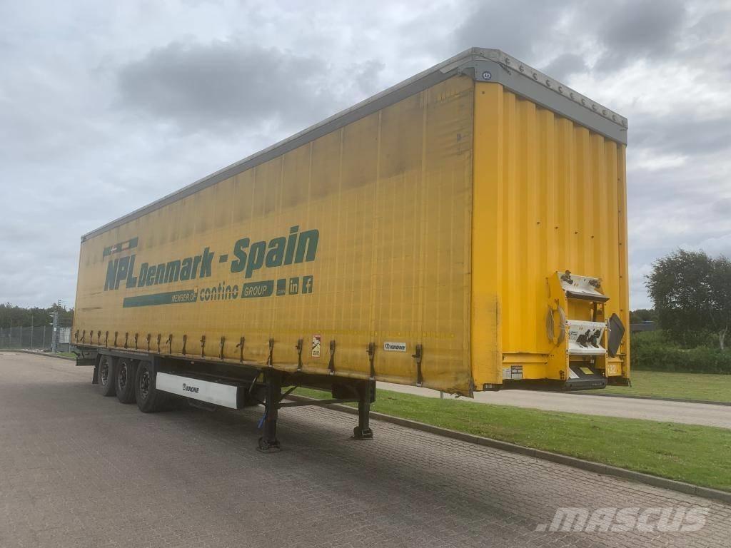 Krone SDP 27 Tents puspiekabes