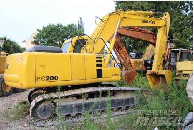 Komatsu PC 200-6 Kāpurķēžu ekskavatori