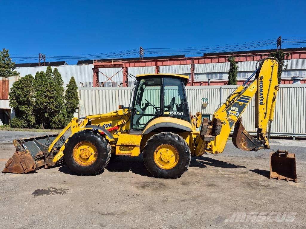 Komatsu WB 150 AWS Ekskavatori-iekrāvēji
