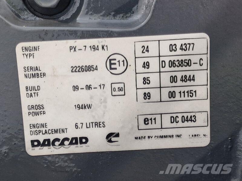 DAF PX-7 194 K1 Dzinēji