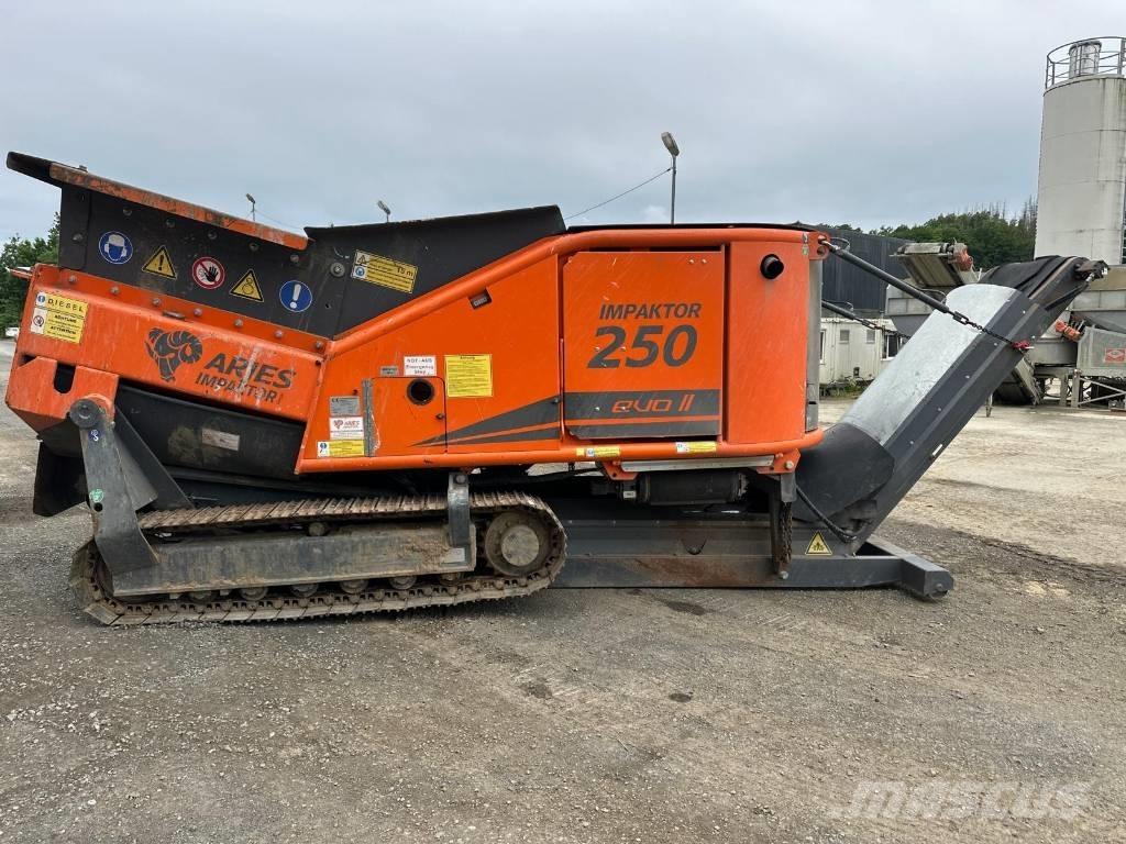 Arjes Impaktor EVO 2 Mobilie drupinātāji