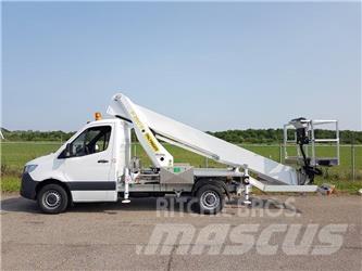Palfinger P 280 B Pacēlāji uz automašīnas bāzes