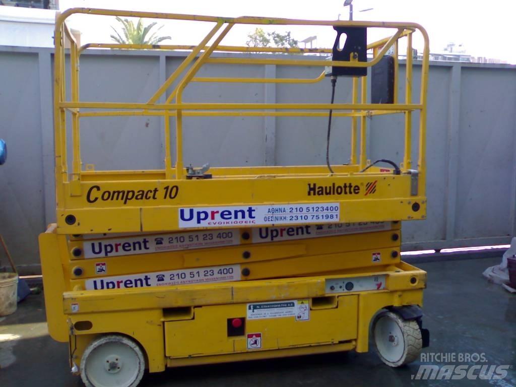 Haulotte Compact 10 Šķerveida pacēlāji