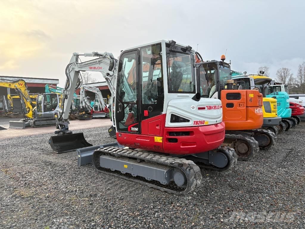 Takeuchi TB260 Mini ekskavatori < 7 t