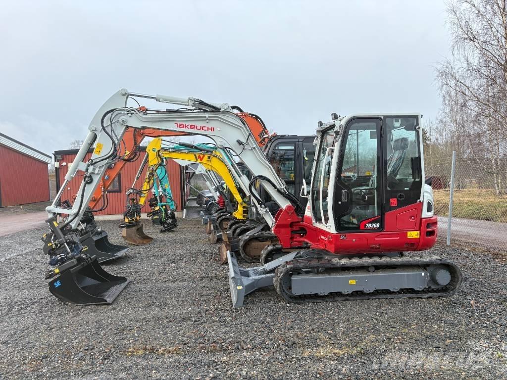 Takeuchi TB260 Mini ekskavatori < 7 t