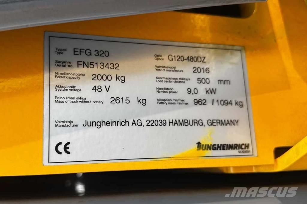 Jungheinrich EFG 320 Elektriskie iekrāvēji