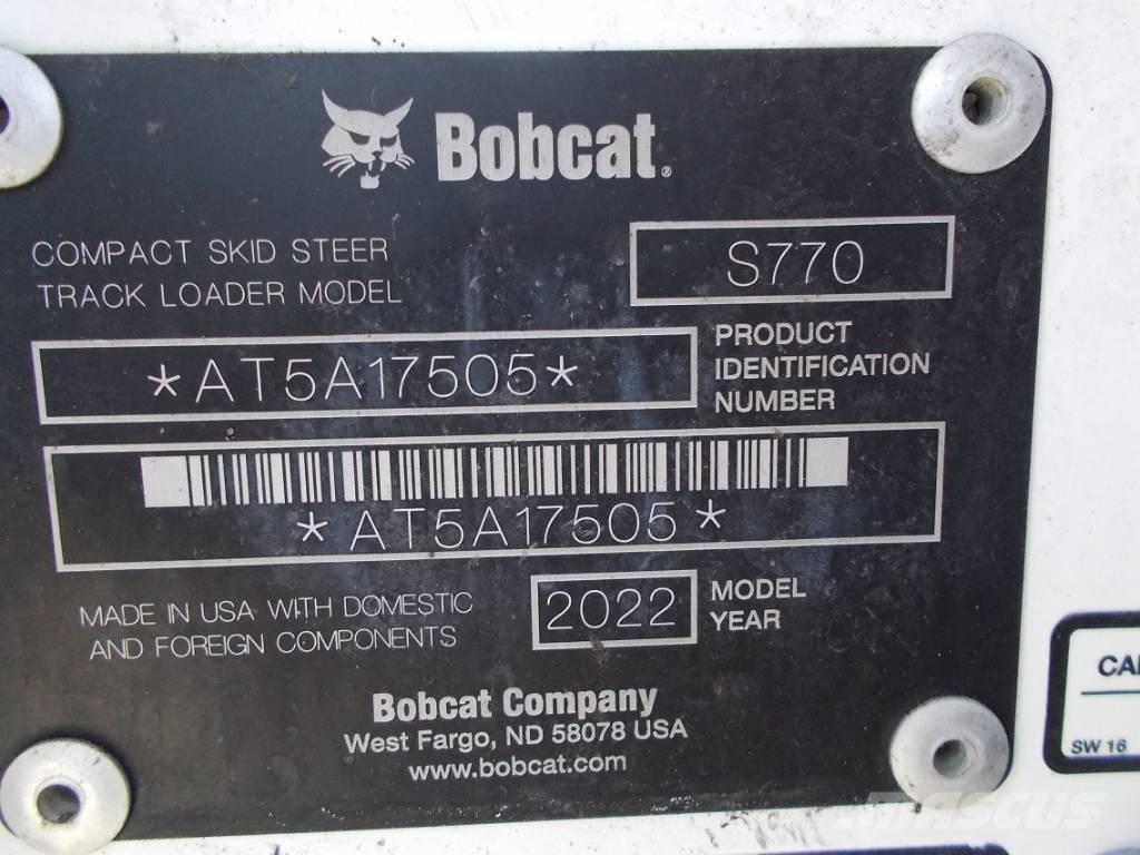 Bobcat S770 Lietoti riteņu kompaktiekrāvēji