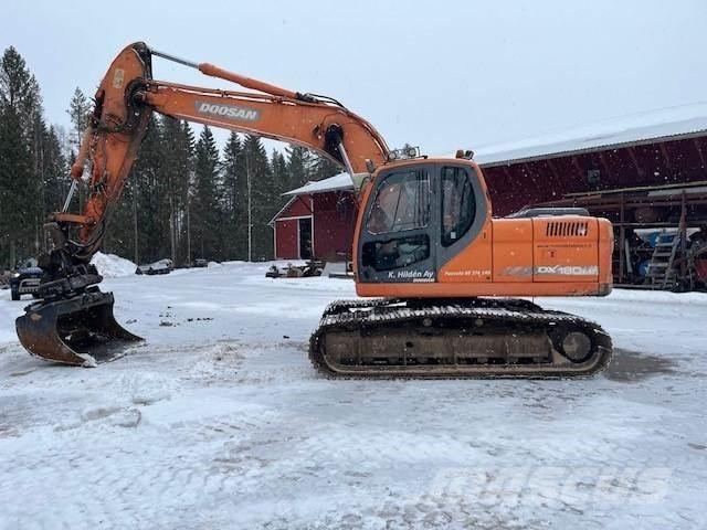 Doosan DX 180 LC Kāpurķēžu ekskavatori