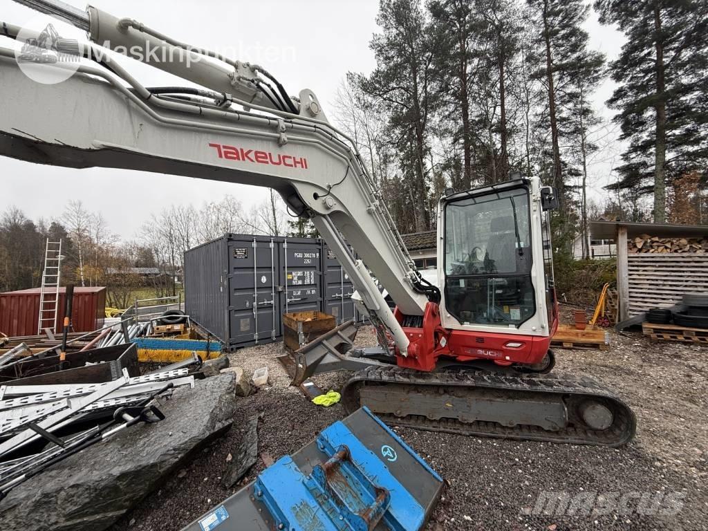 Takeuchi TB 370 Kāpurķēžu ekskavatori