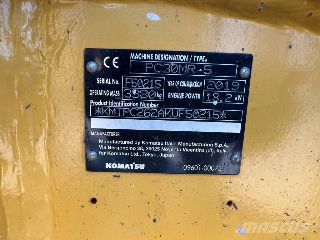 Komatsu PC 30 MR-5 Mini ekskavatori < 7 t