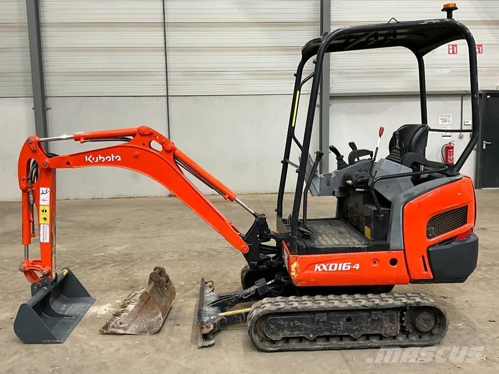 Kubota KX 016-4 Mini ekskavatori < 7 t