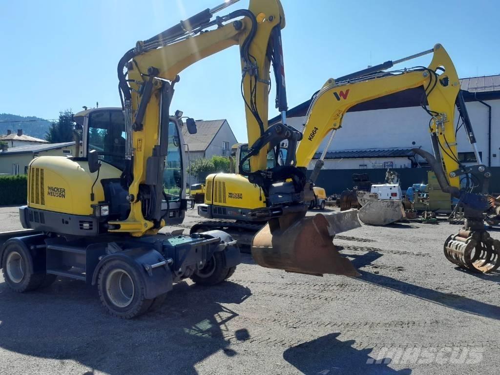Wacker Neuson EW 65 Ekskavatori uz riteņiem