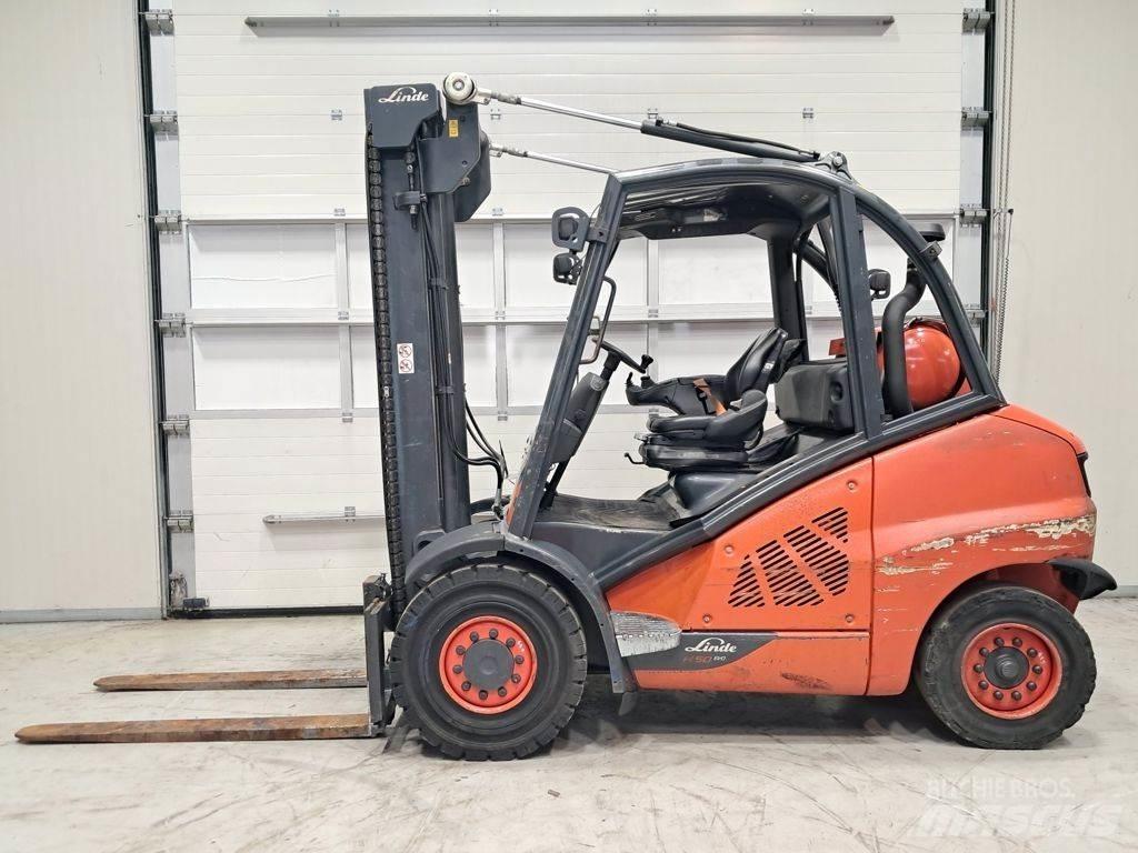 Linde H50T-02 LPG tehnika