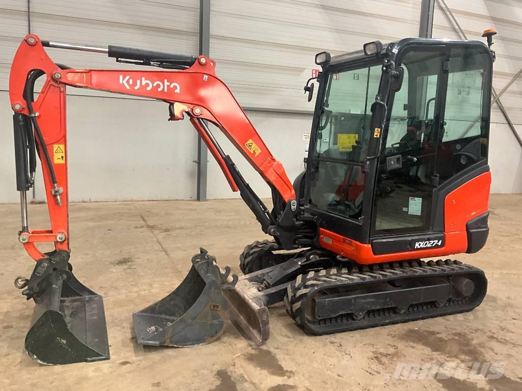 Kubota KX 027-4 Mini ekskavatori < 7 t