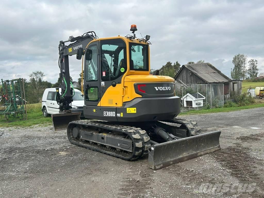 Volvo ECR 88 D PRO Vidēja lieluma ekskavatori 7 t - 12 t