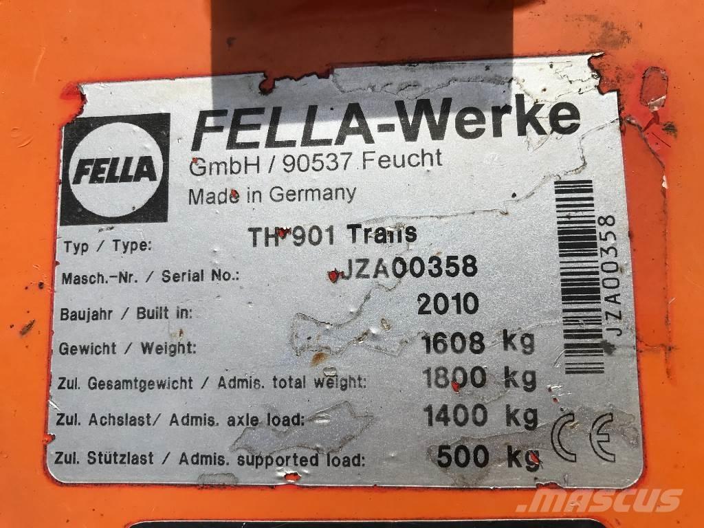 Fella TH 901 TRANS . Grābekļi un siena ārdītāji