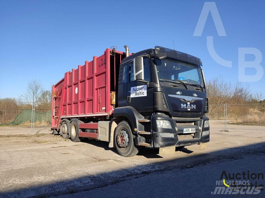 MAN TGS26.320 Atkritumu izvešanas transports