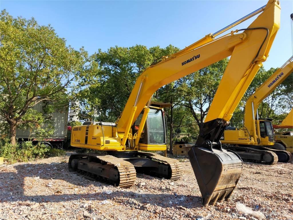 Komatsu PC 200-6 Kāpurķēžu ekskavatori
