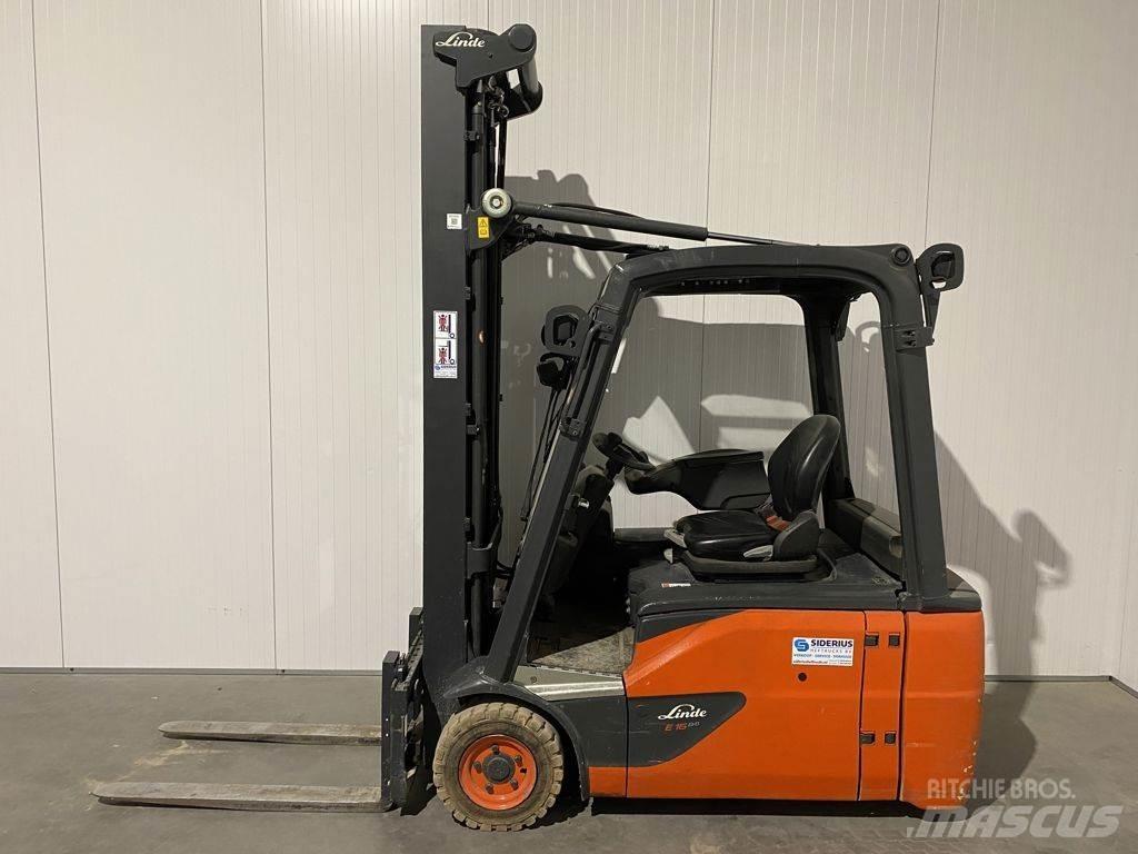 Linde E16L-02 Elektriskie iekrāvēji
