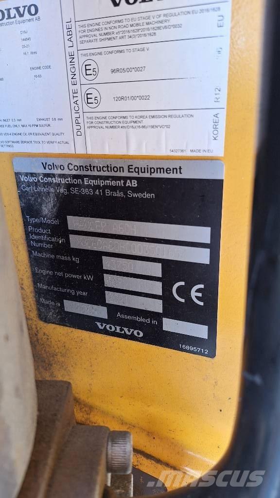 Volvo A60H Artikulētie pašizgāzēji