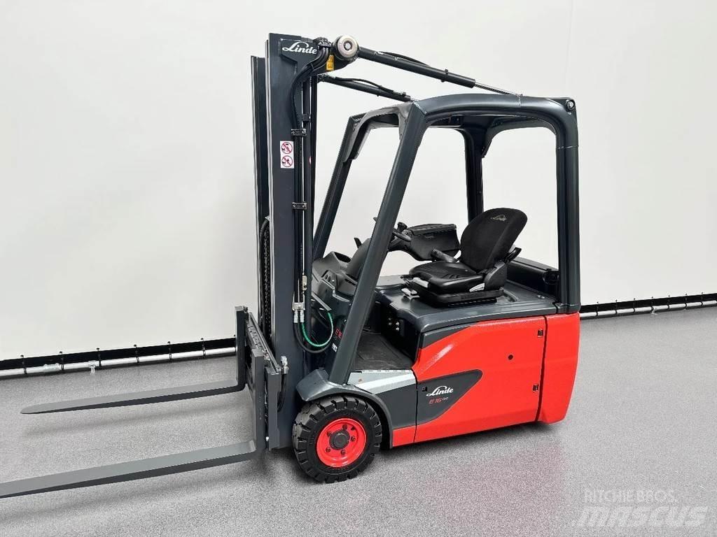 Linde 386 E 16-02 Elektriskie iekrāvēji