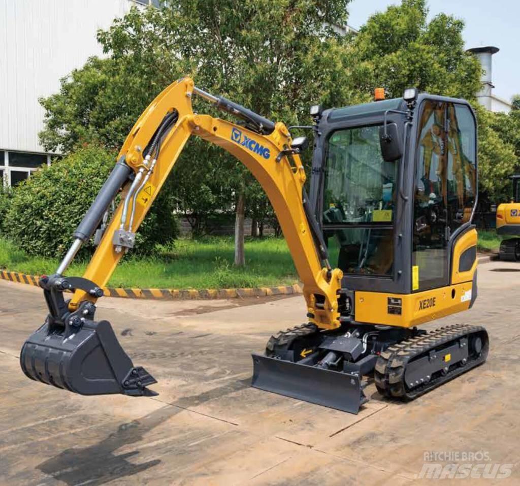 XCMG Rubber Tracks Mini ekskavatori < 7 t