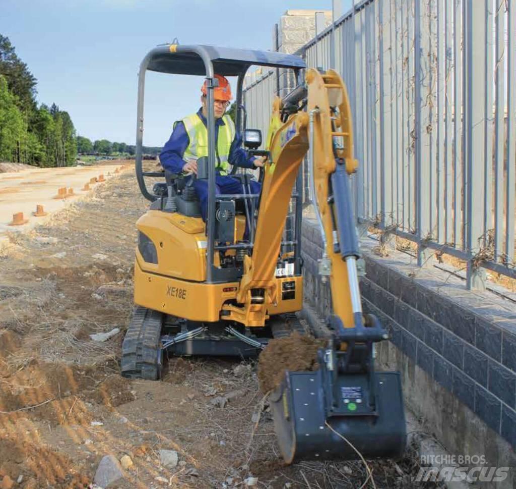 XCMG Rubber Tracks Mini ekskavatori < 7 t