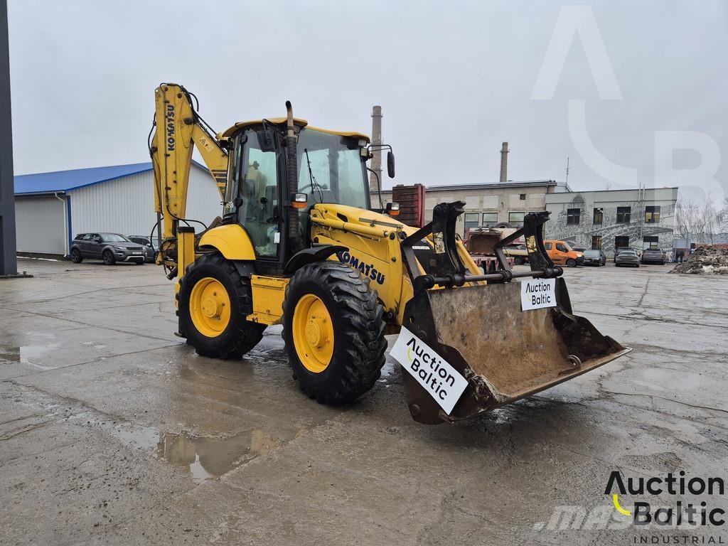 Komatsu WB93S-5 Ekskavatori-iekrāvēji