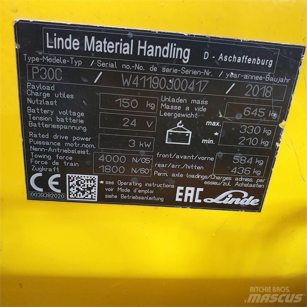 Linde P30C Vilcējs