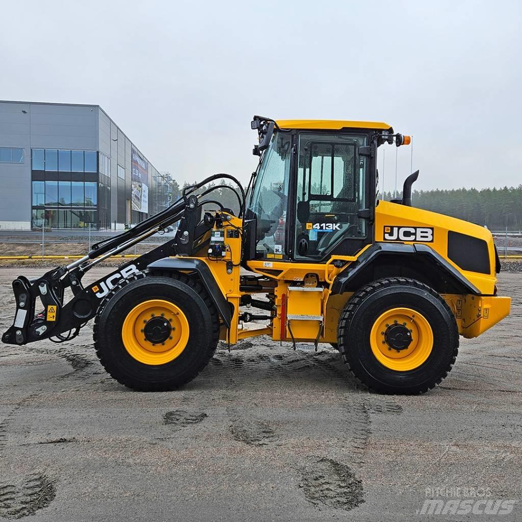 JCB 413K Iekrāvēji uz riteņiem