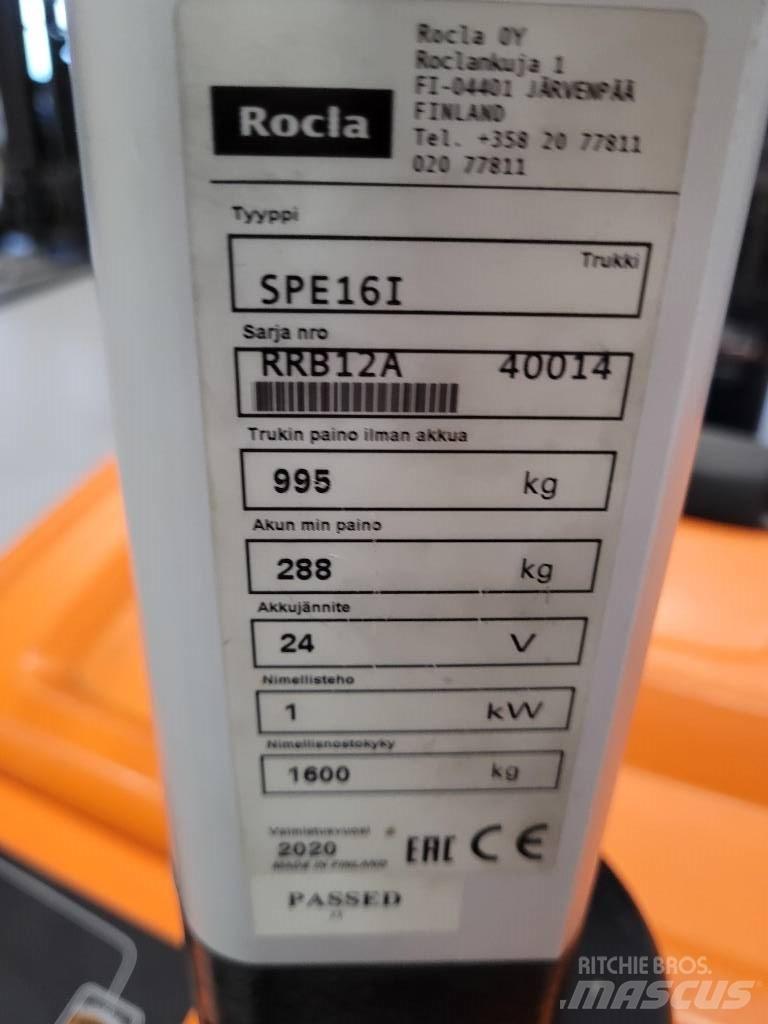 Rocla SPE16i Pašgājēji krautnētāji