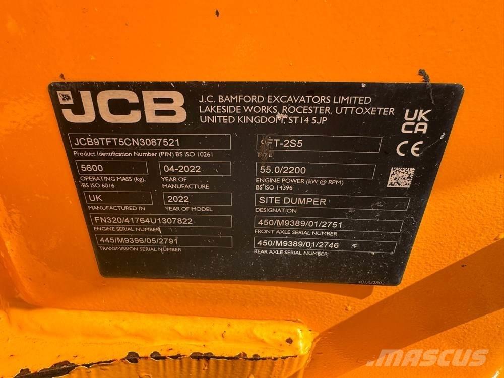JCB 9T-2FT Mini pašizgāzēji