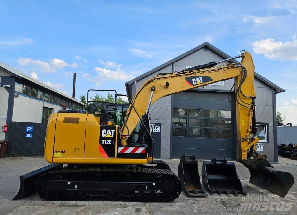 CAT 312 E Kāpurķēžu ekskavatori