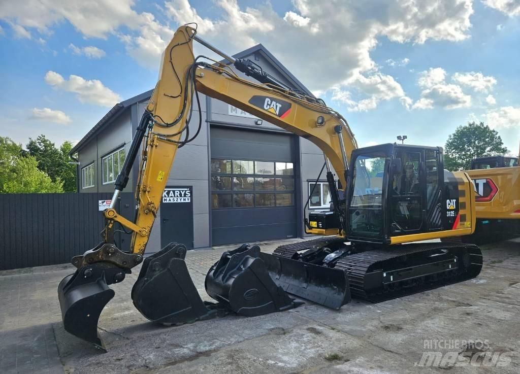 CAT 312 E Kāpurķēžu ekskavatori