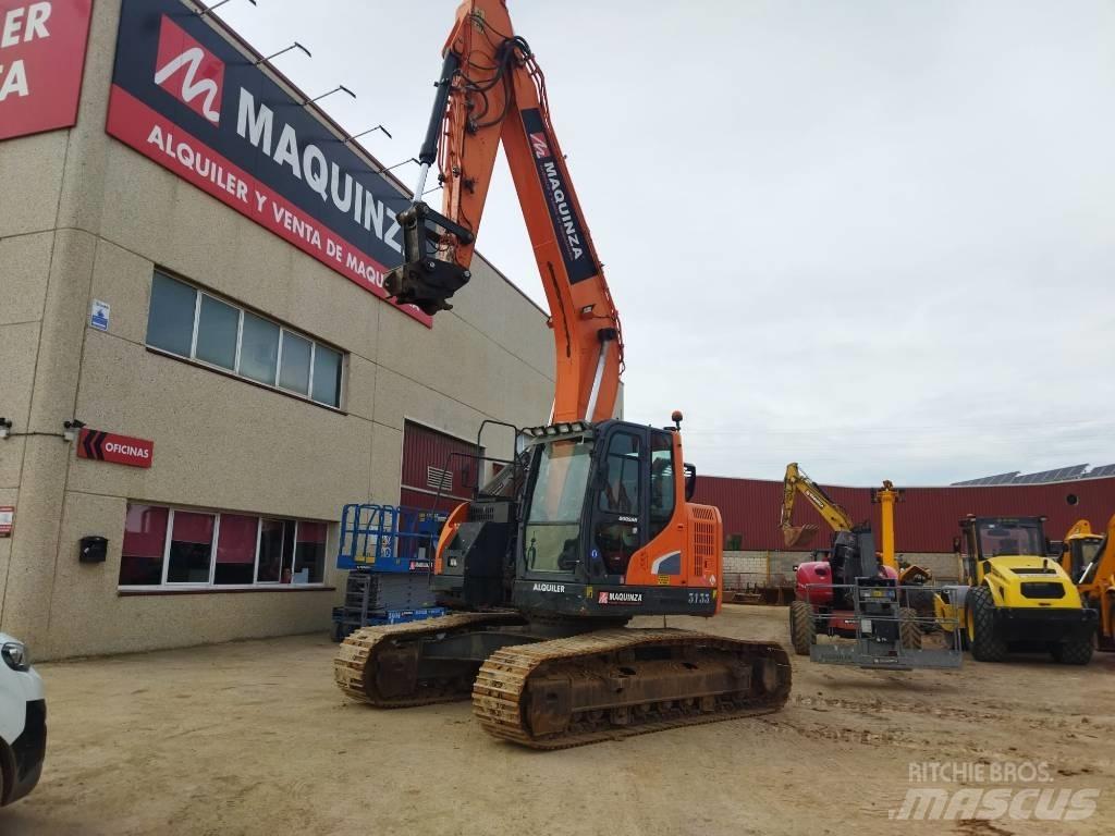 Doosan DX 235 LCR Kāpurķēžu ekskavatori