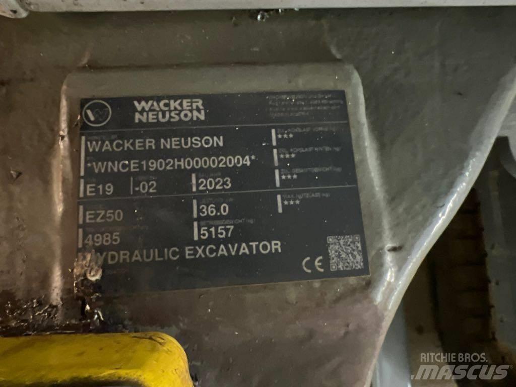 Wacker Neuson EZ50 Kāpurķēžu ekskavatori