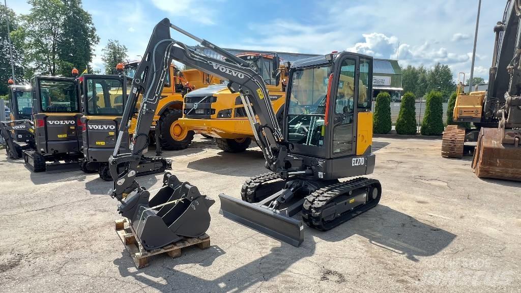 Volvo EC 27 D Mini ekskavatori < 7 t