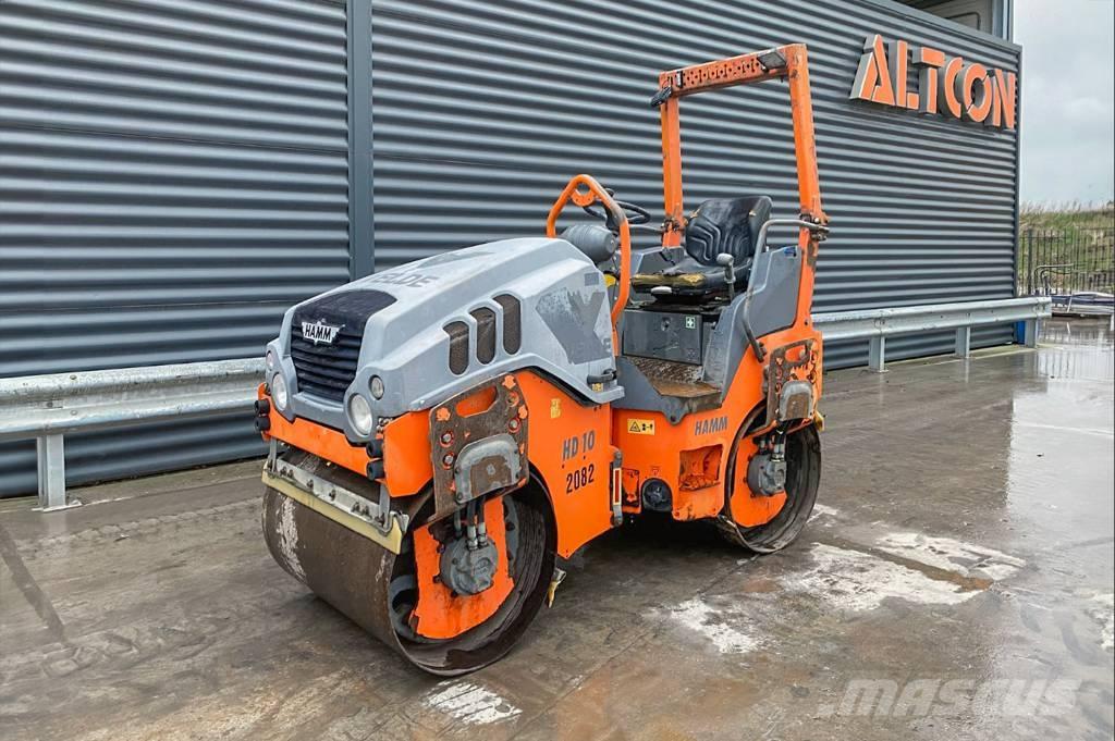 Hamm HD 10 VV Divvalču grunts veltņi