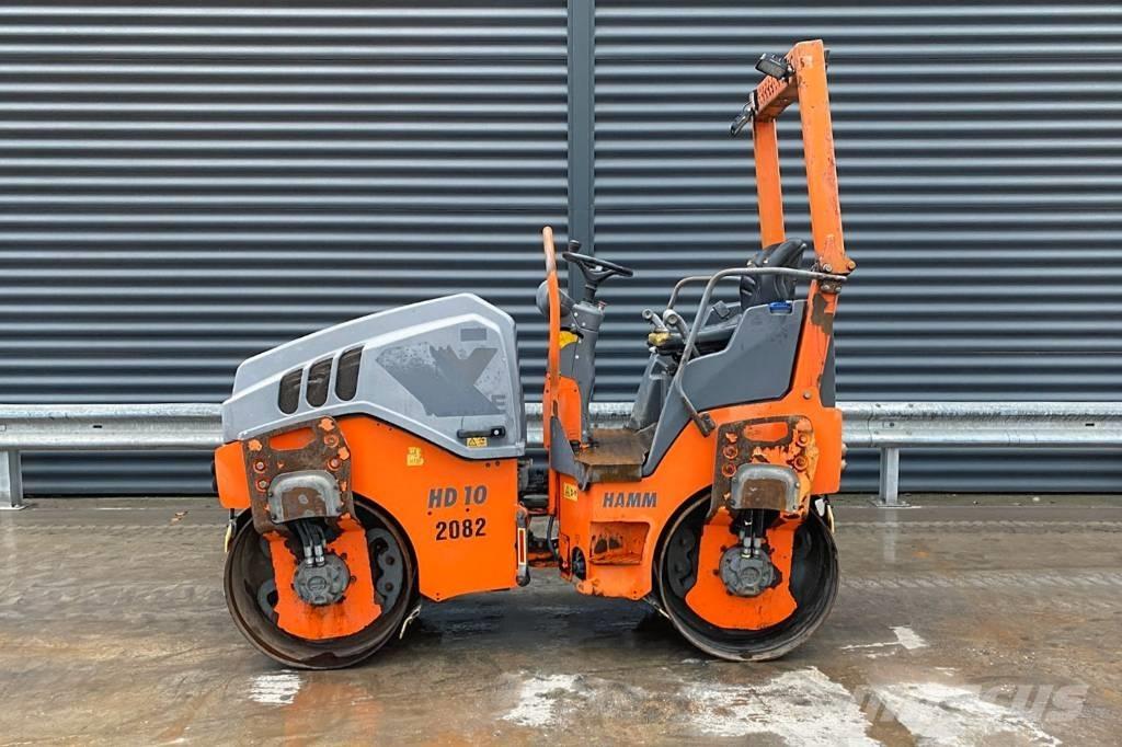 Hamm HD 10 VV Divvalču grunts veltņi