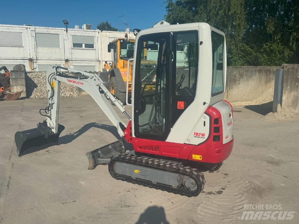 Takeuchi TB 216 Mini ekskavatori < 7 t