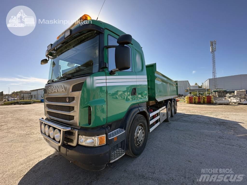 Scania G 480 Smagās mašīnas ar konteineriem