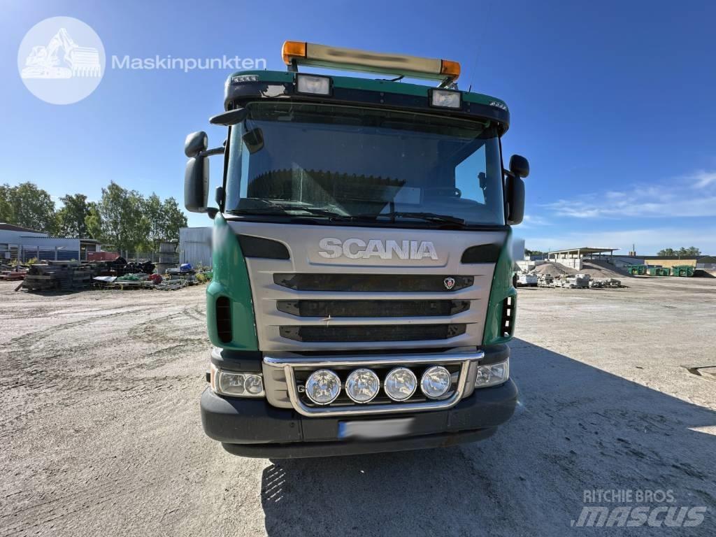 Scania G 480 Smagās mašīnas ar konteineriem