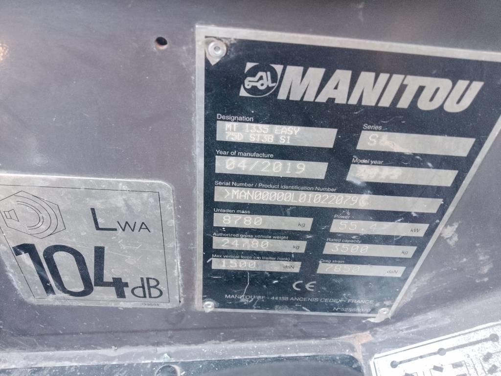 Manitou MT 1335 Teleskopiskie manipulatori
