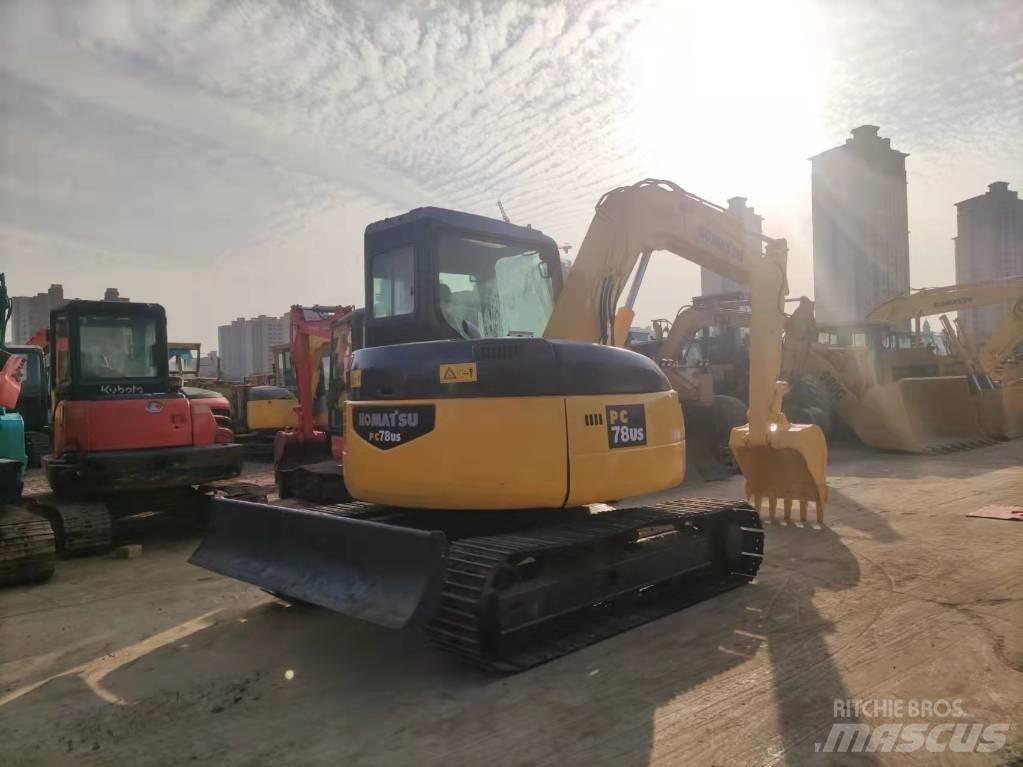 Komatsu pc78 Kāpurķēžu ekskavatori