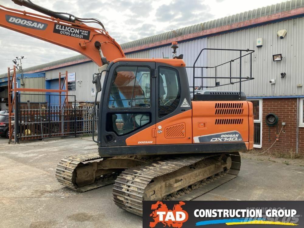 Doosan DX 140 LC Kāpurķēžu ekskavatori