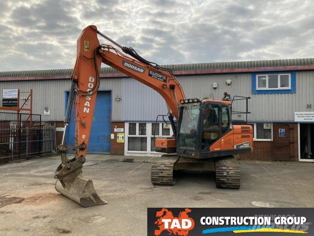 Doosan DX 140 LC Kāpurķēžu ekskavatori
