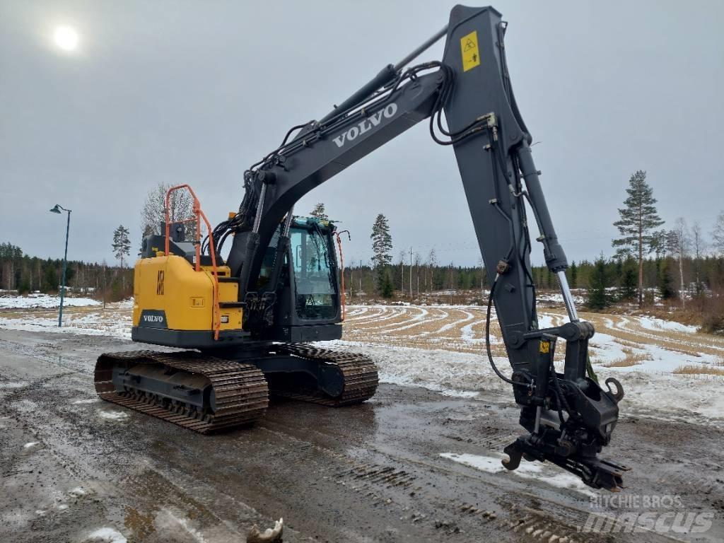 Volvo ECR 145 EL Kāpurķēžu ekskavatori