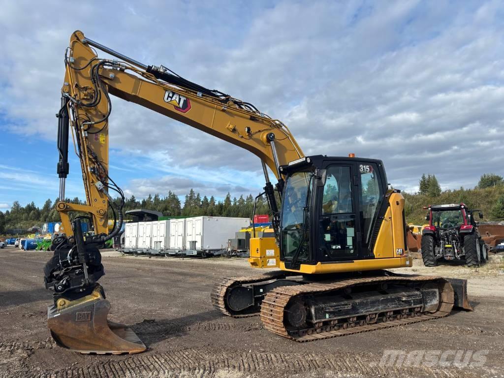 CAT 315 Kāpurķēžu ekskavatori