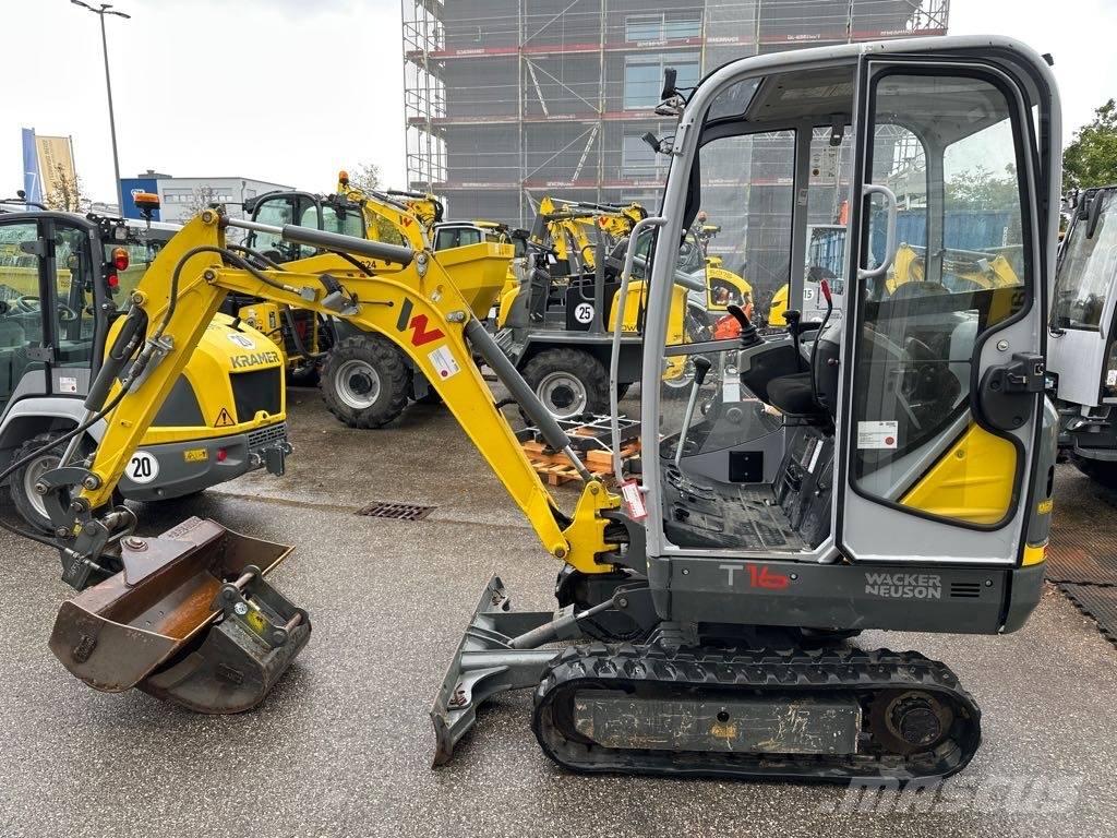 Wacker Neuson ET16 Kāpurķēžu ekskavatori