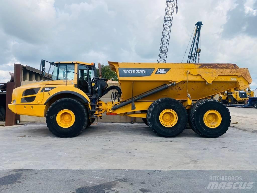 Volvo a40F fs Artikulētie pašizgāzēji